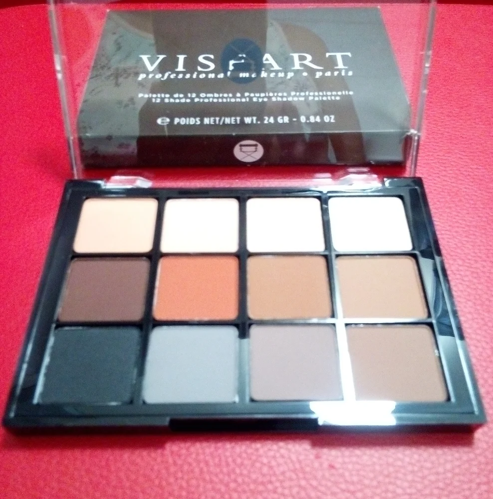 Viseart Professional Eye Shadow Palette - Black